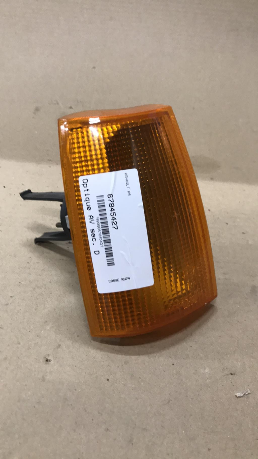 Optique avant secondaire droit (feux)(clignotant) RENAULT R9  - 1