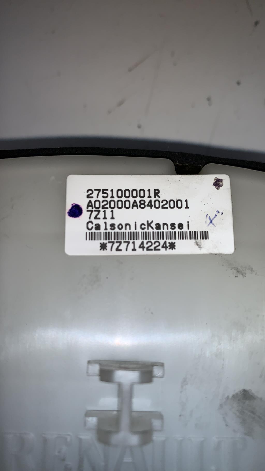 Commande chauffage RENAULT LAGUNA 3 PHASE 1 Diesel - 1