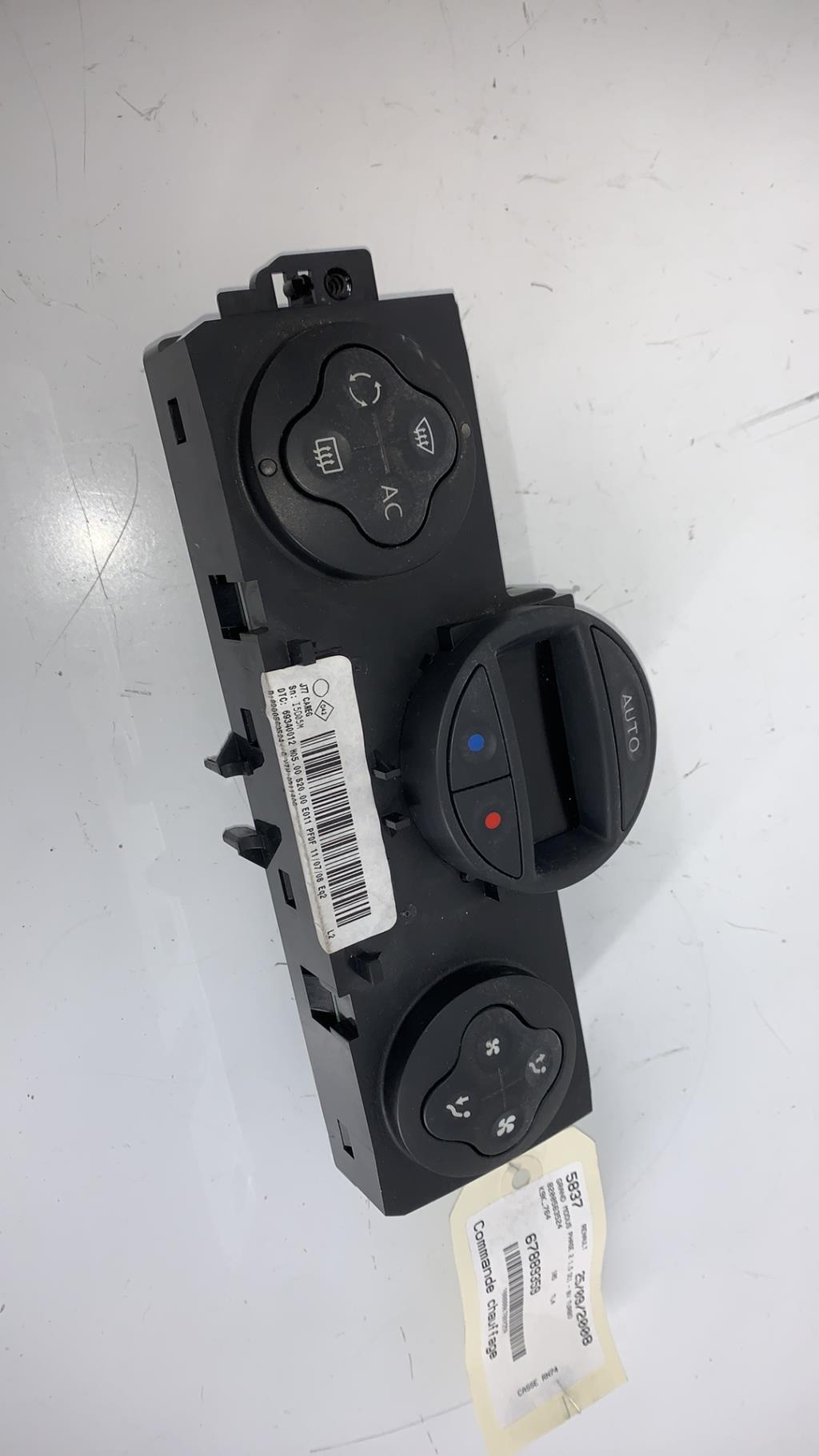 Commande chauffage RENAULT GRAND MODUS PHASE 2 Diesel - 1