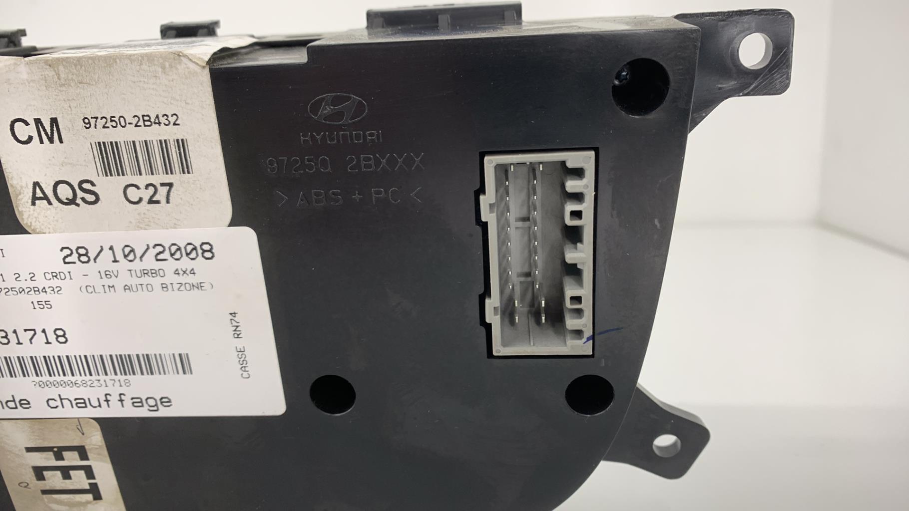 Commande chauffage HYUNDAI SANTA FE 2 PHASE 1 Diesel - 1