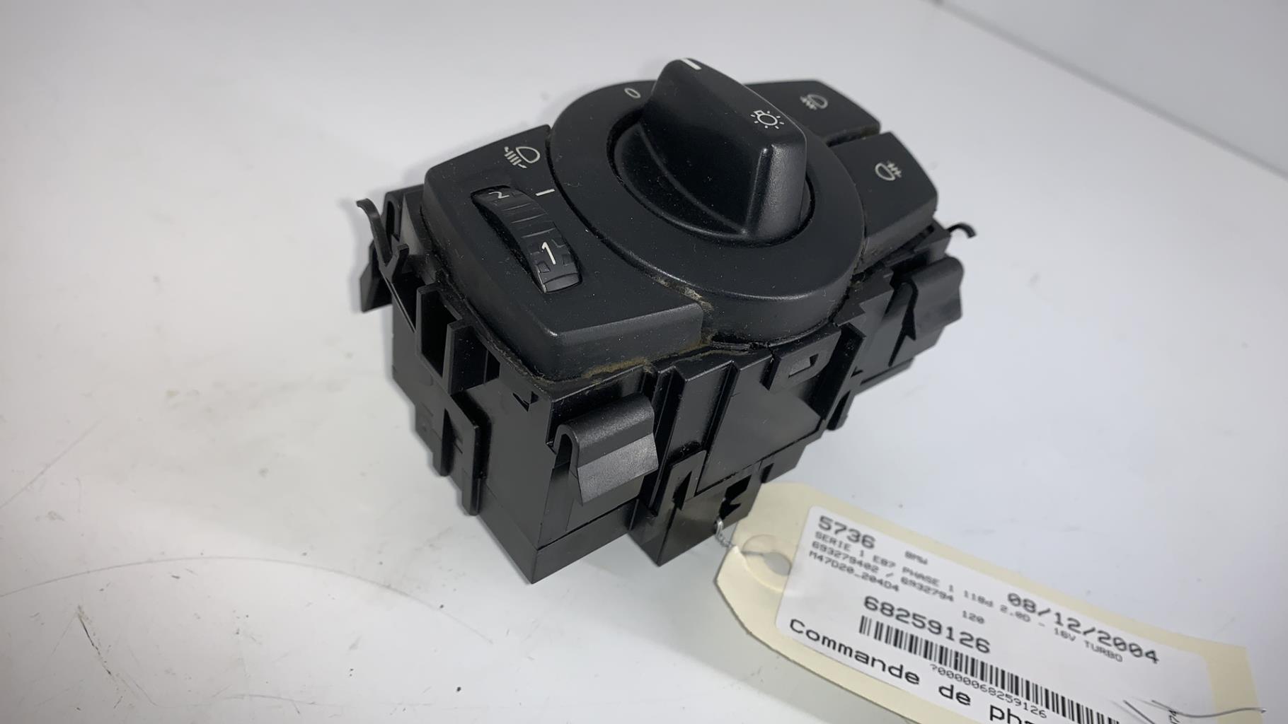 Commande de phare BMW SERIE 1 E87 PHASE 1 Diesel - 1