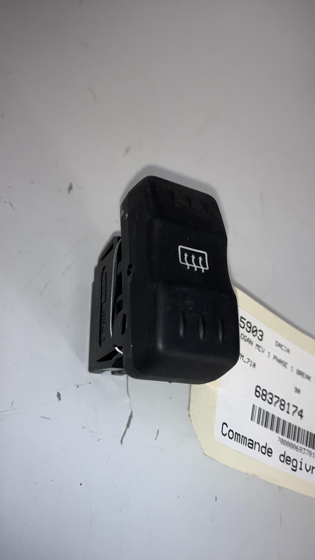 Commande degivrage lunette arriere DACIA LOGAN MCV 1 PHASE 1 BREAK Essence - 1