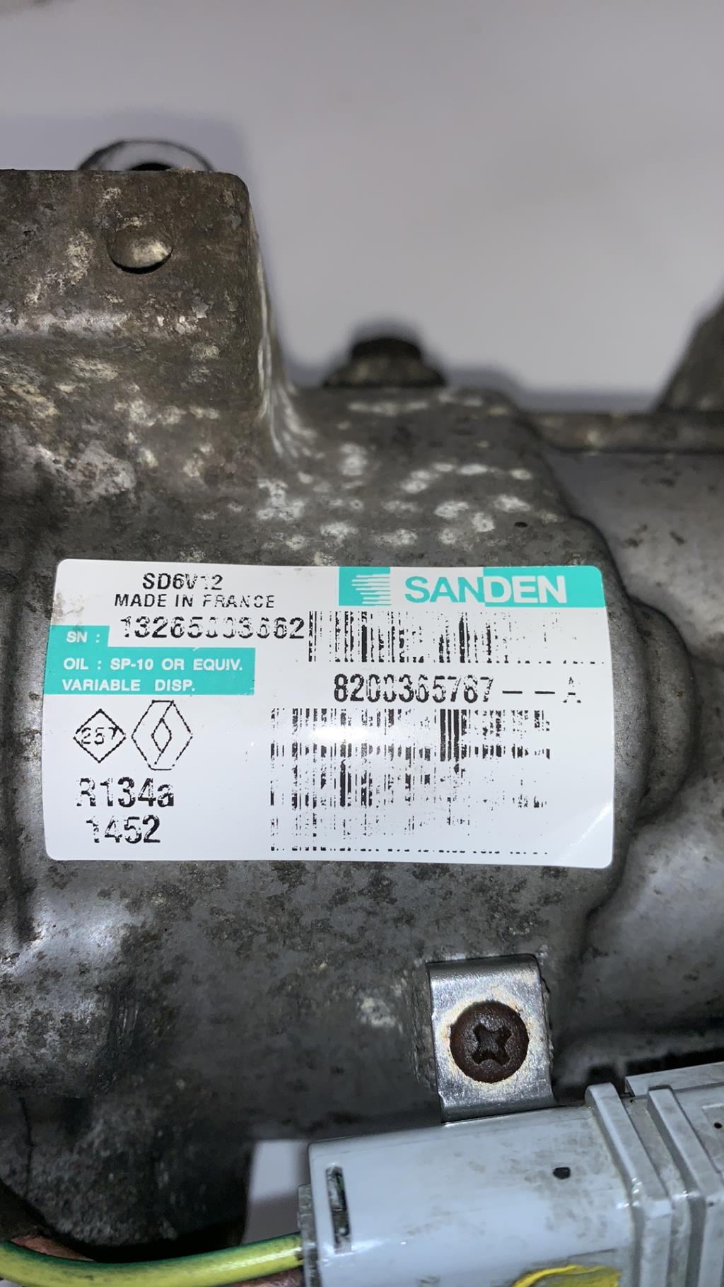 Compresseur clim RENAULT CLIO 3 PHASE 1 Diesel - 1