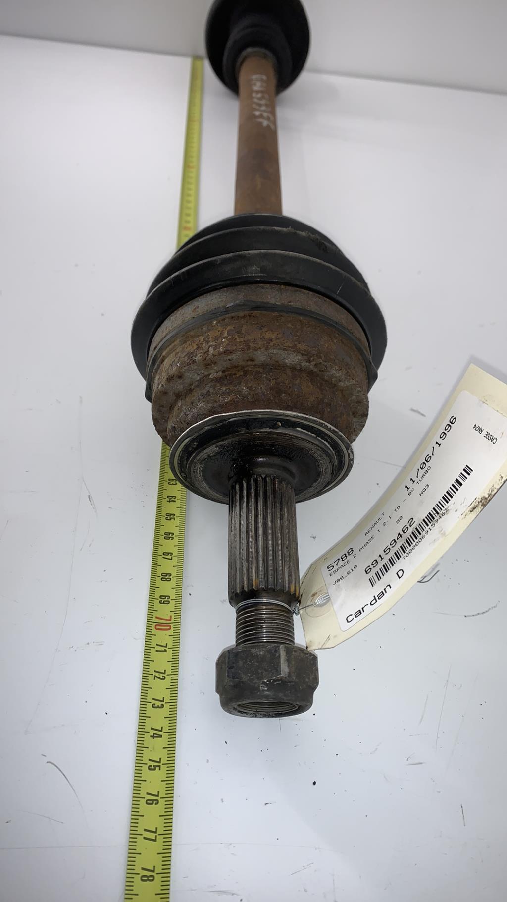 Cardan droit (transmission) RENAULT ESPACE 2 PHASE 1 Diesel - 1