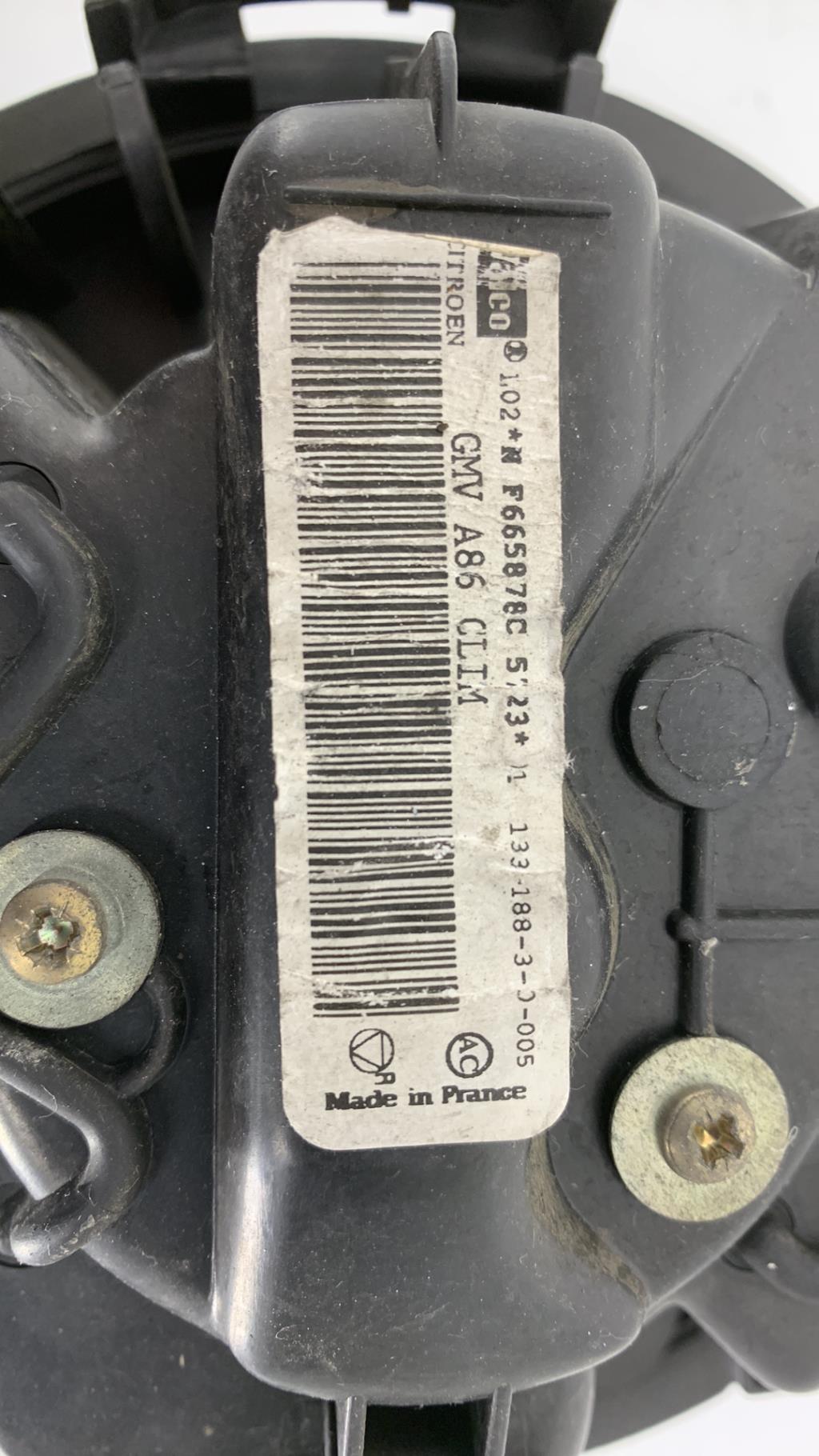 Ventilateur chauffage CITROEN C3 1 PHASE 1 Diesel - 1