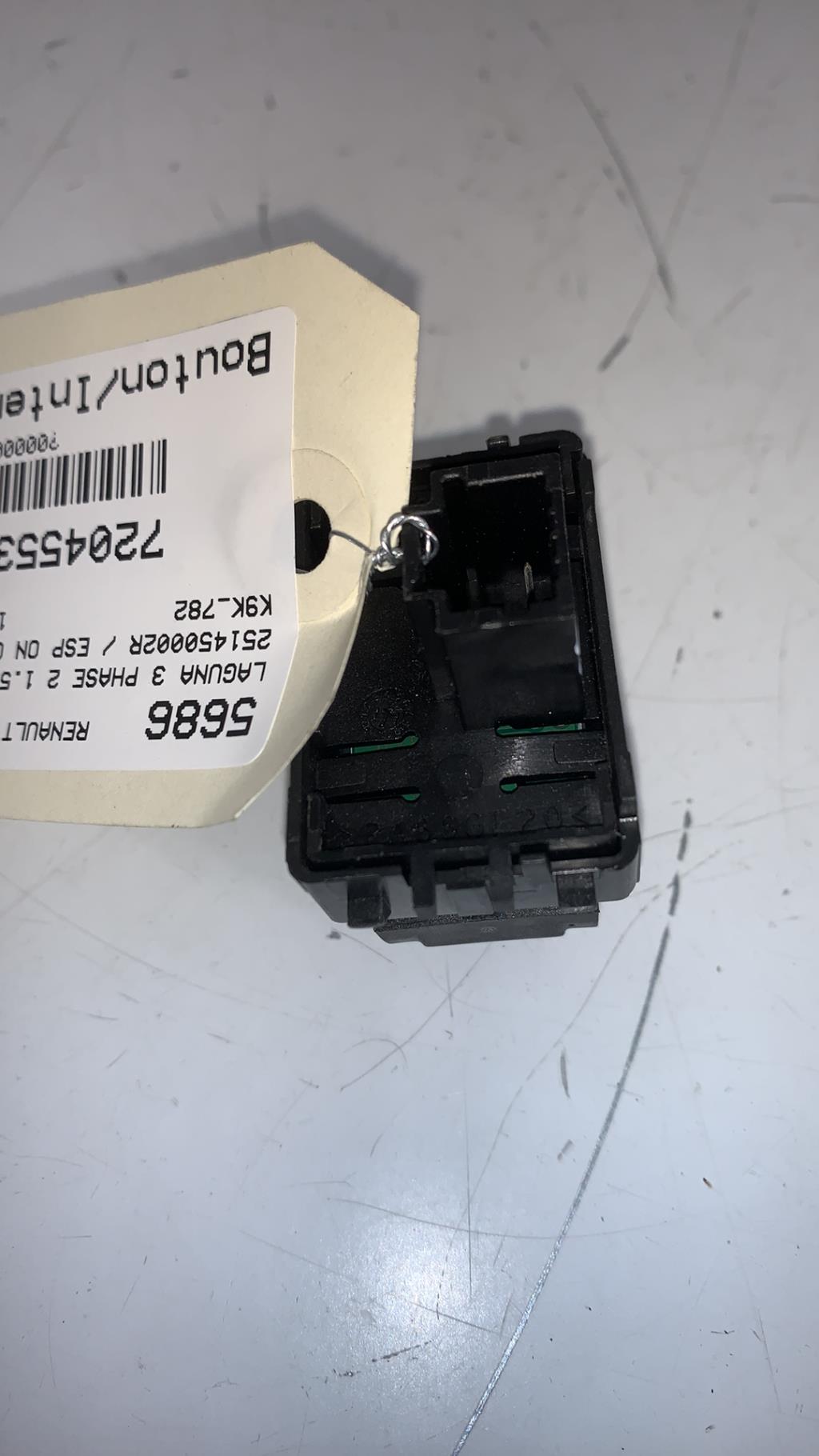 Bouton/Interrupteur RENAULT LAGUNA 3 PHASE 2 Diesel - 1