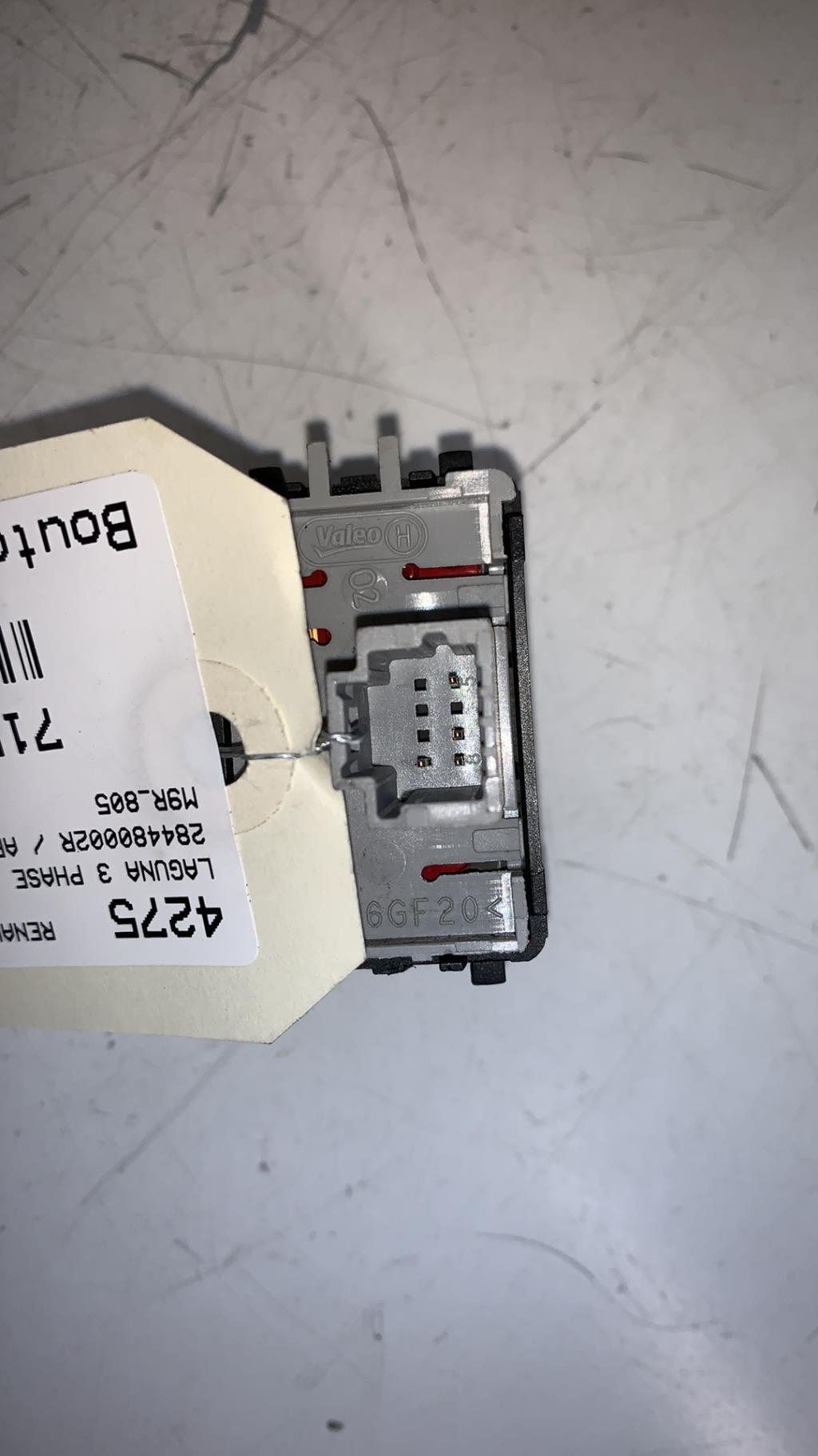 Bouton/Interrupteur RENAULT LAGUNA 3 PHASE 1 Diesel - 1
