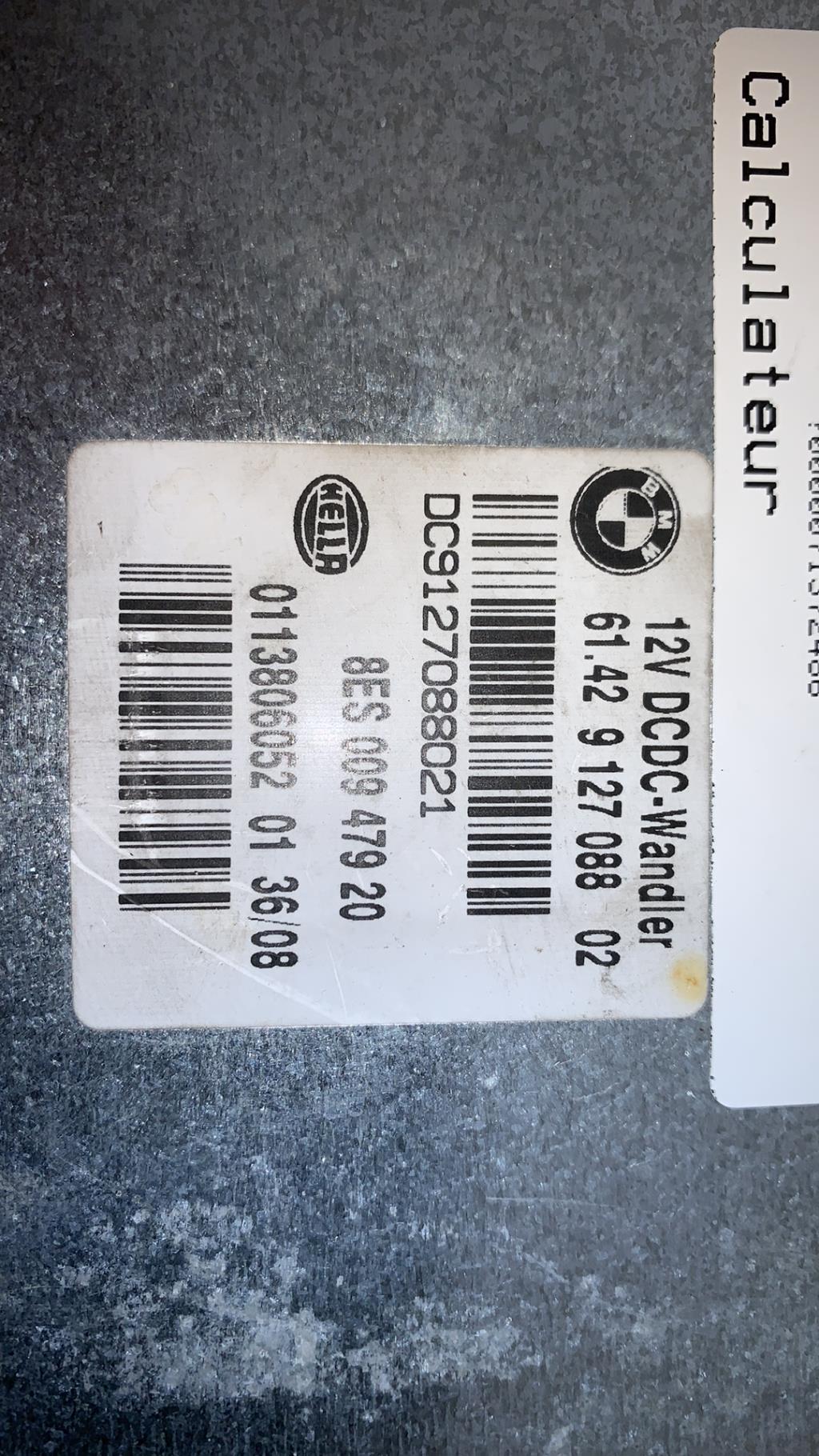 Calculateur BMW SERIE 3 E90 PHASE 2 Diesel - 1