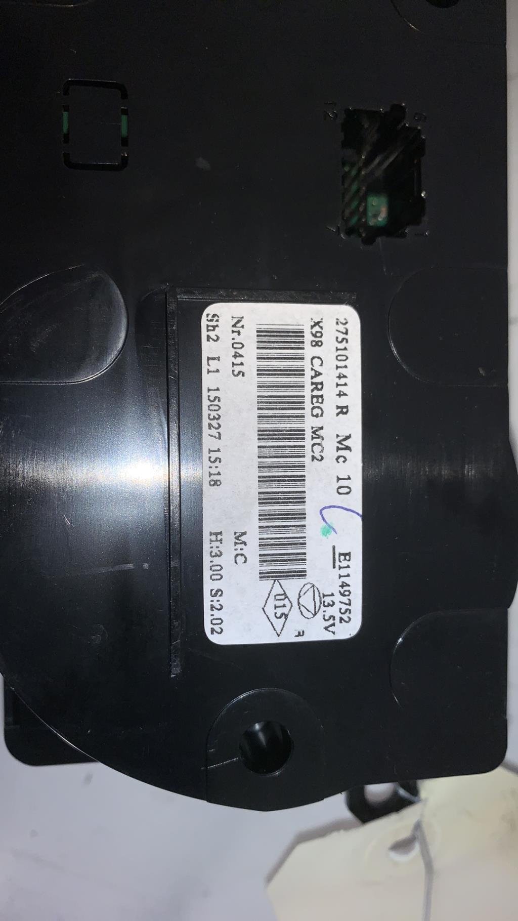 Commande chauffage RENAULT CLIO 4 PHASE 1 Diesel - 1