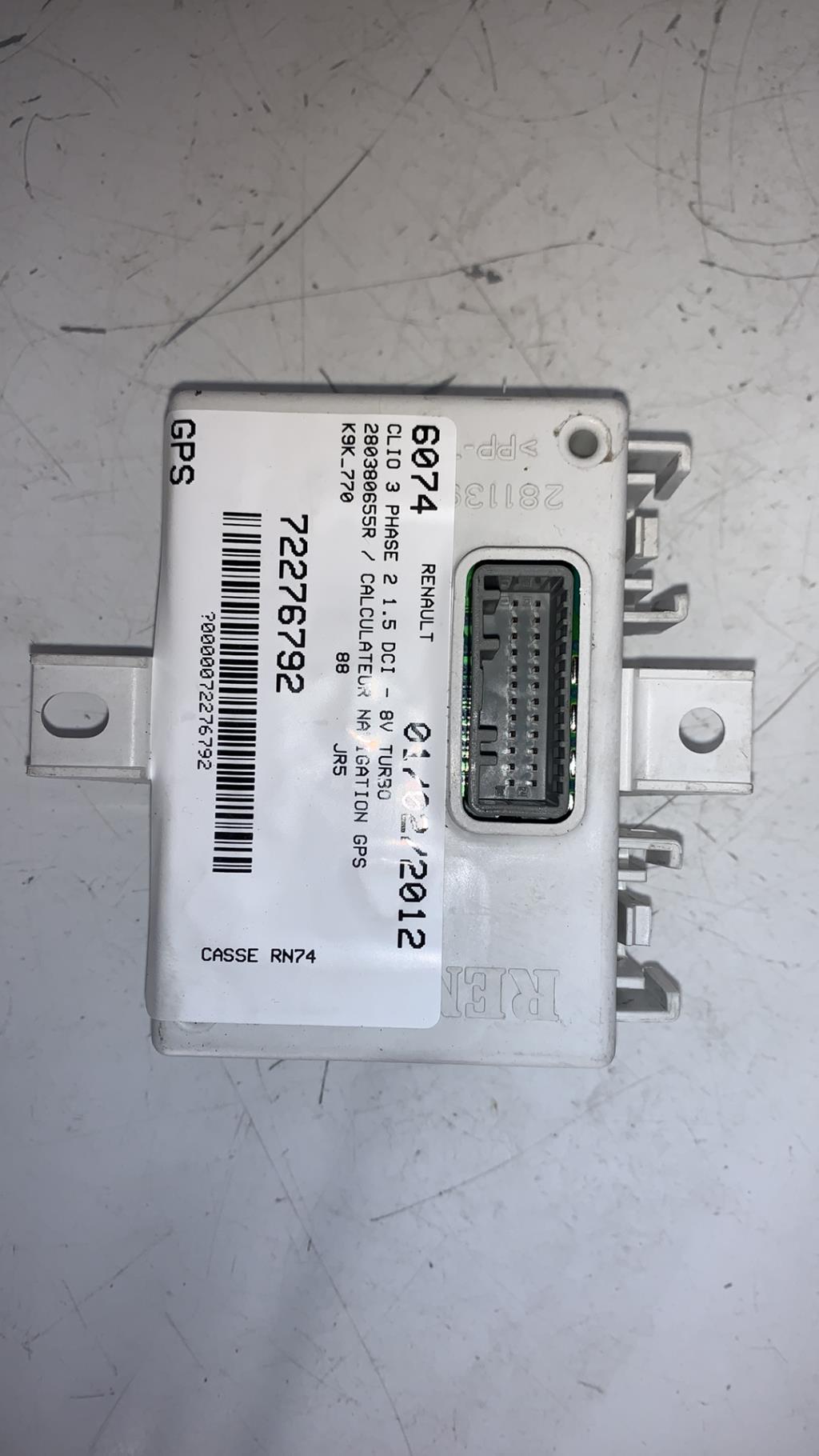 GPS RENAULT CLIO 3 PHASE 2 Diesel - 1