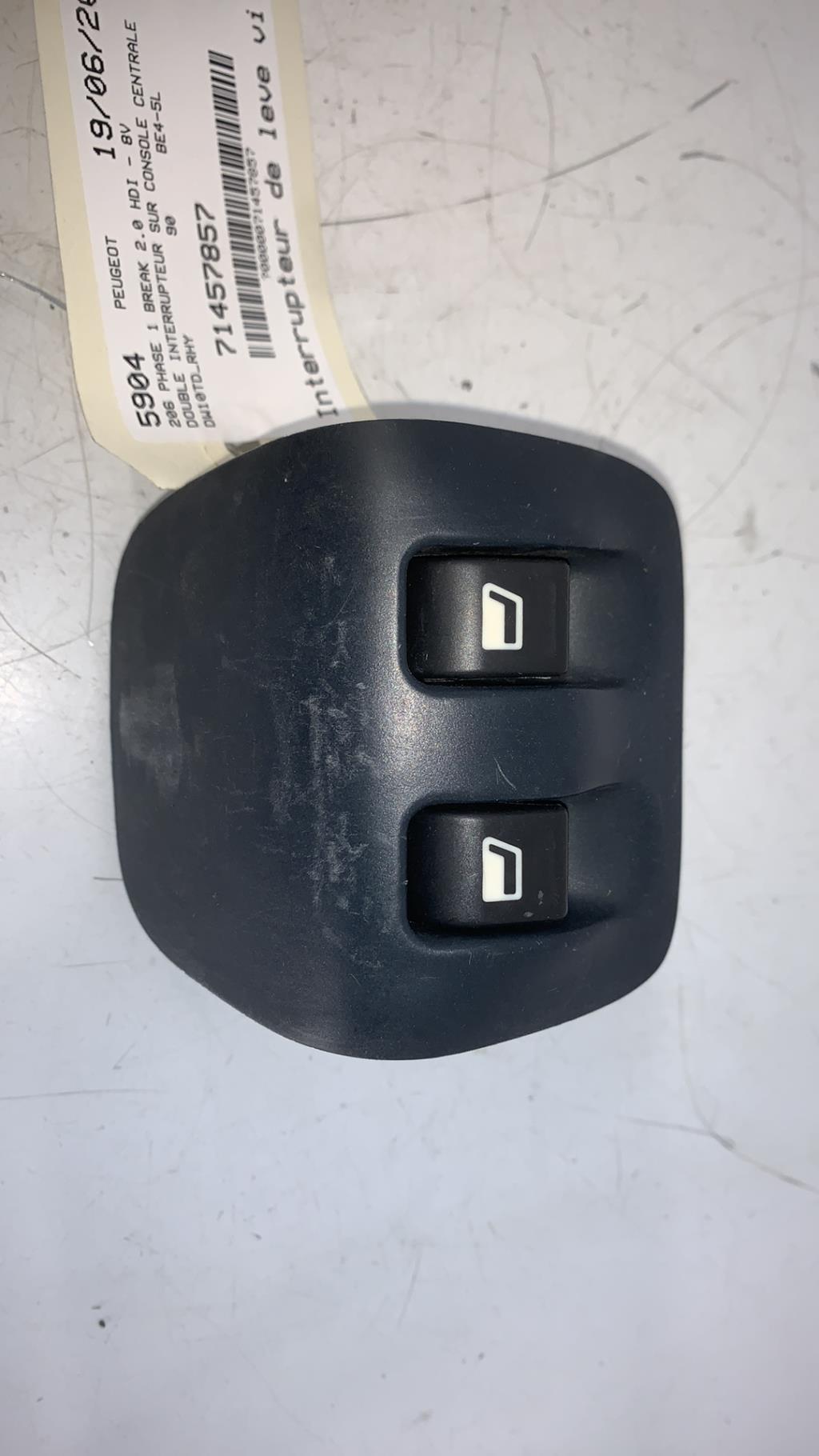 Interrupteur de leve vitre PEUGEOT 206 PHASE 1 BREAK Diesel - 1