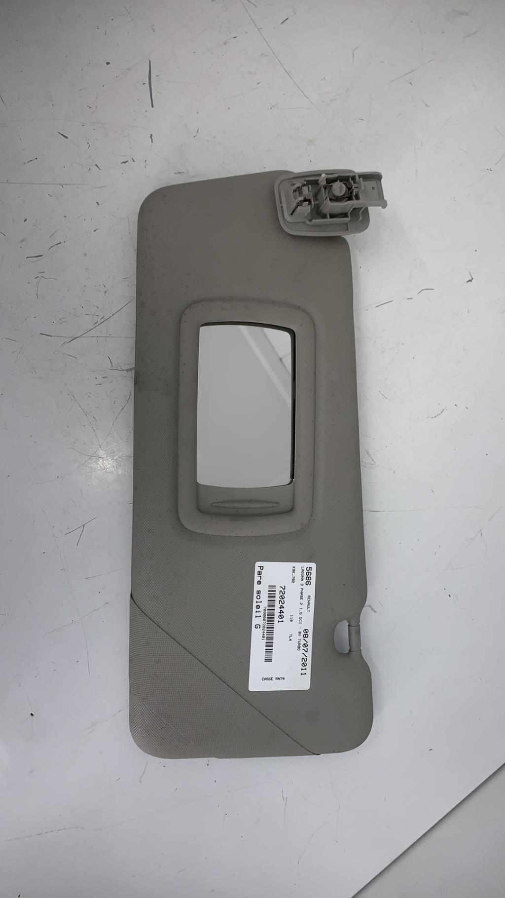 Pare soleil gauche RENAULT LAGUNA 3 PHASE 2 Diesel - 1