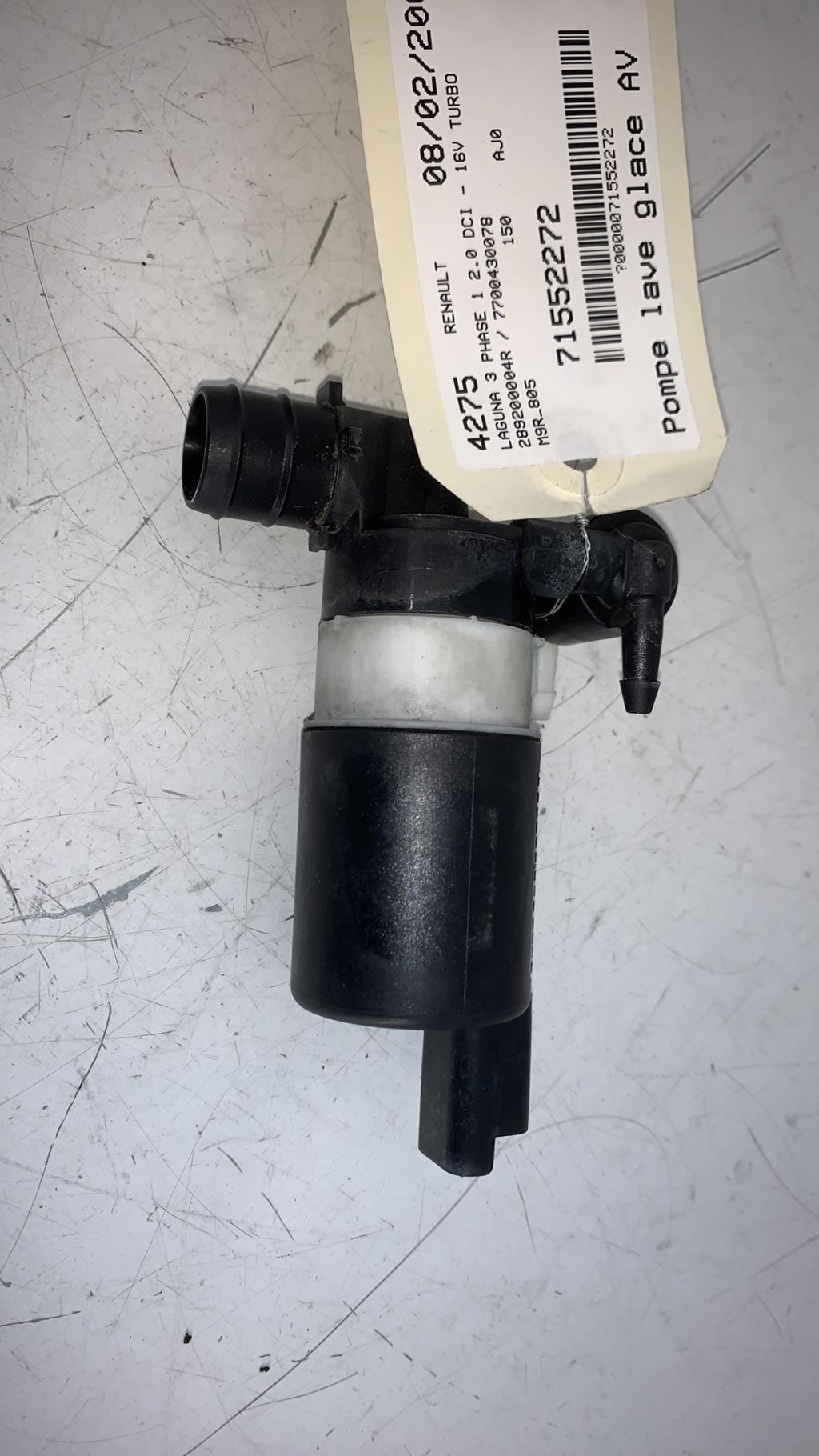Pompe lave glace avant RENAULT LAGUNA 3 PHASE 1 Diesel - 1
