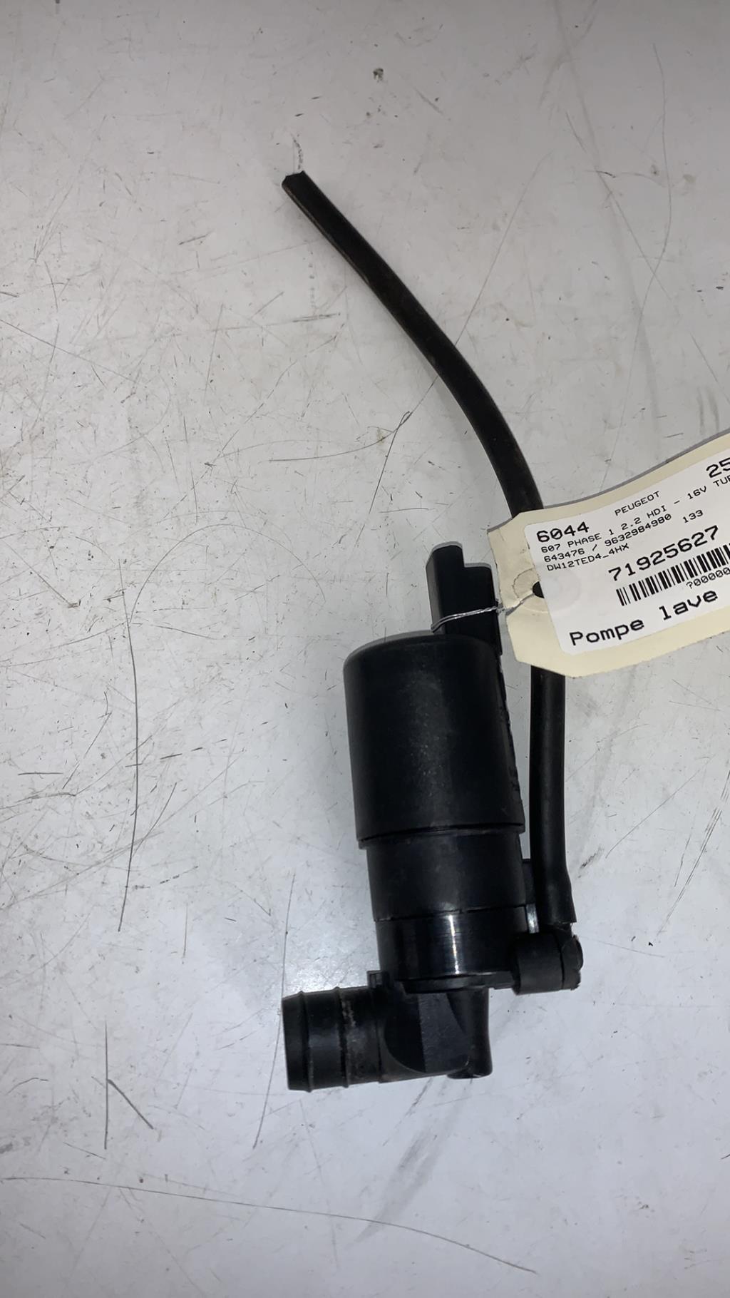 Pompe lave glace avant PEUGEOT 607 PHASE 1 Diesel - 1