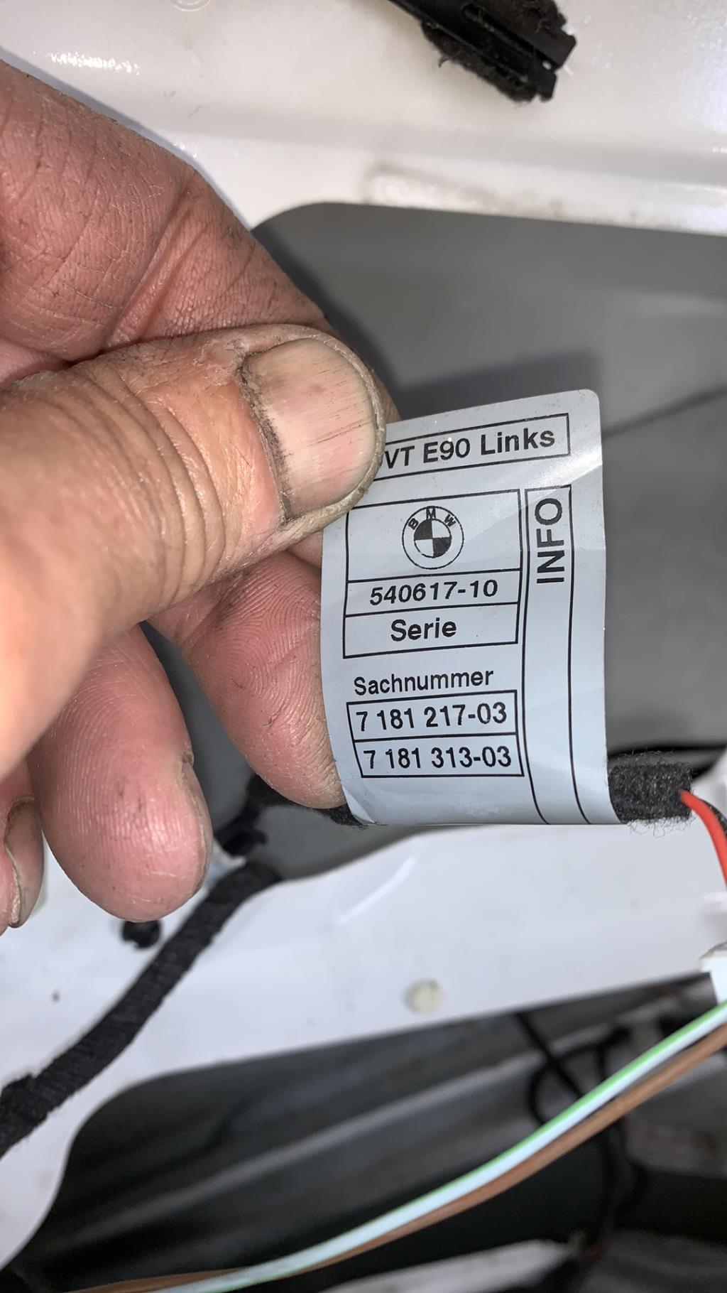 Porte avant gauche BMW SERIE 3 E90 PHASE 2 Diesel - 1