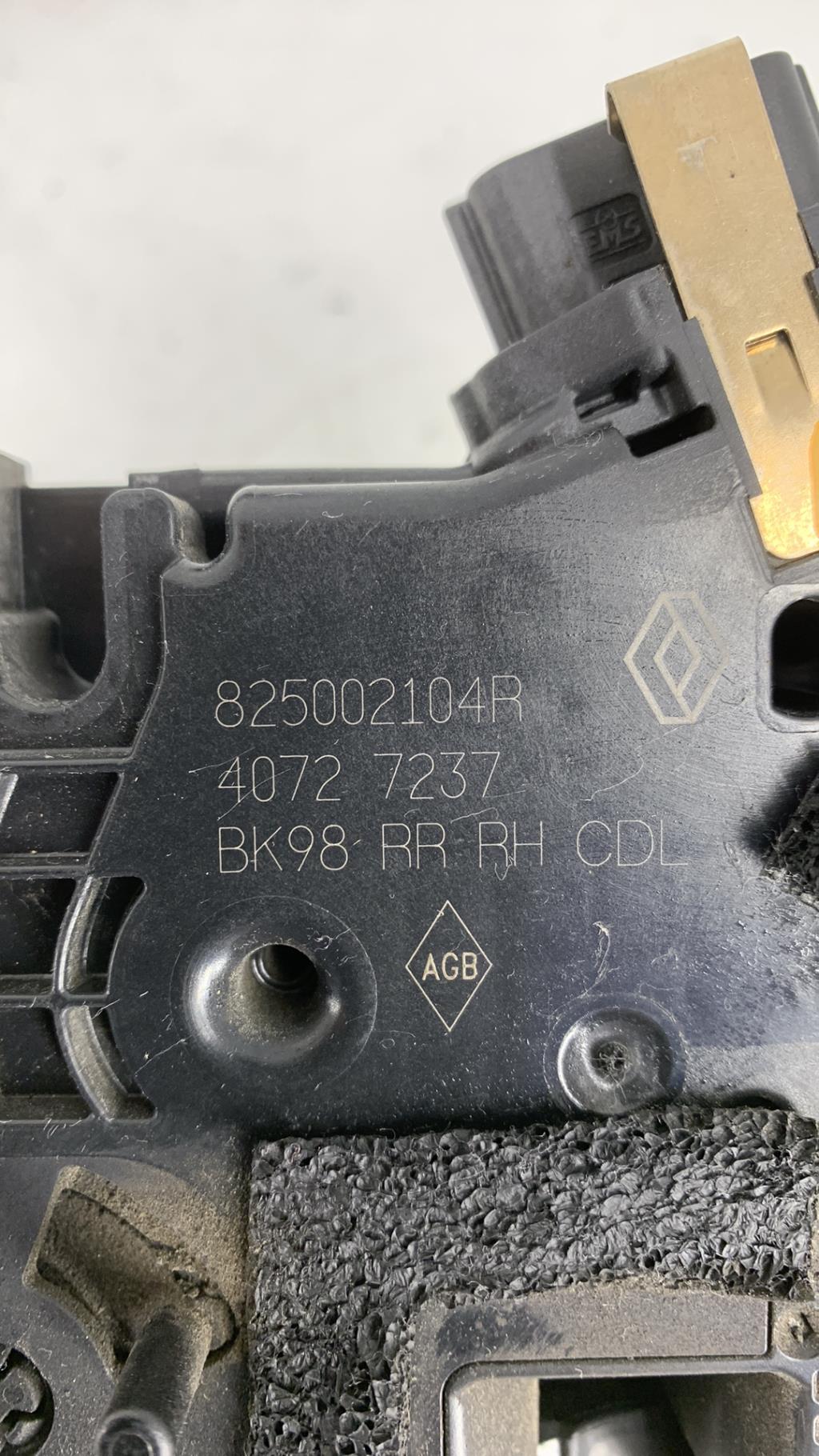 Serrure arriere droit RENAULT CLIO 4 PHASE 1 Diesel - 1