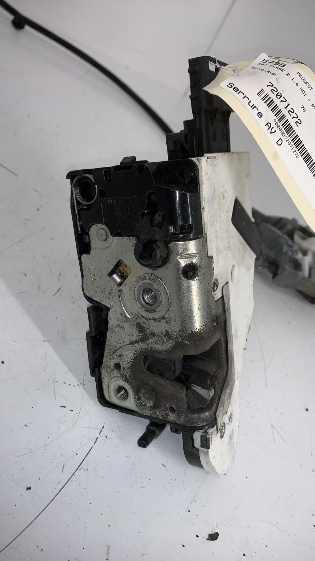 Serrure avant droit PEUGEOT 207 PHASE 2 Diesel - 1