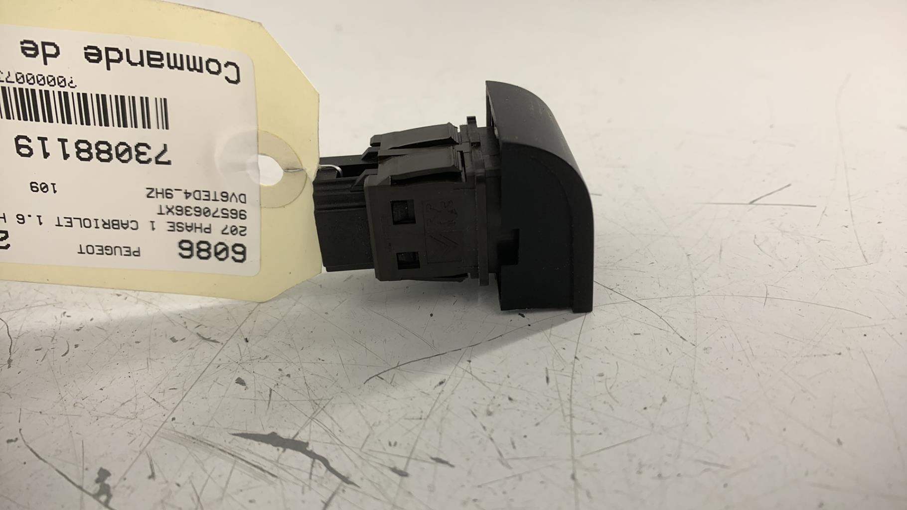Commande de fermeture centralisee PEUGEOT 207 PHASE 1 CABRIOLET Diesel - 1