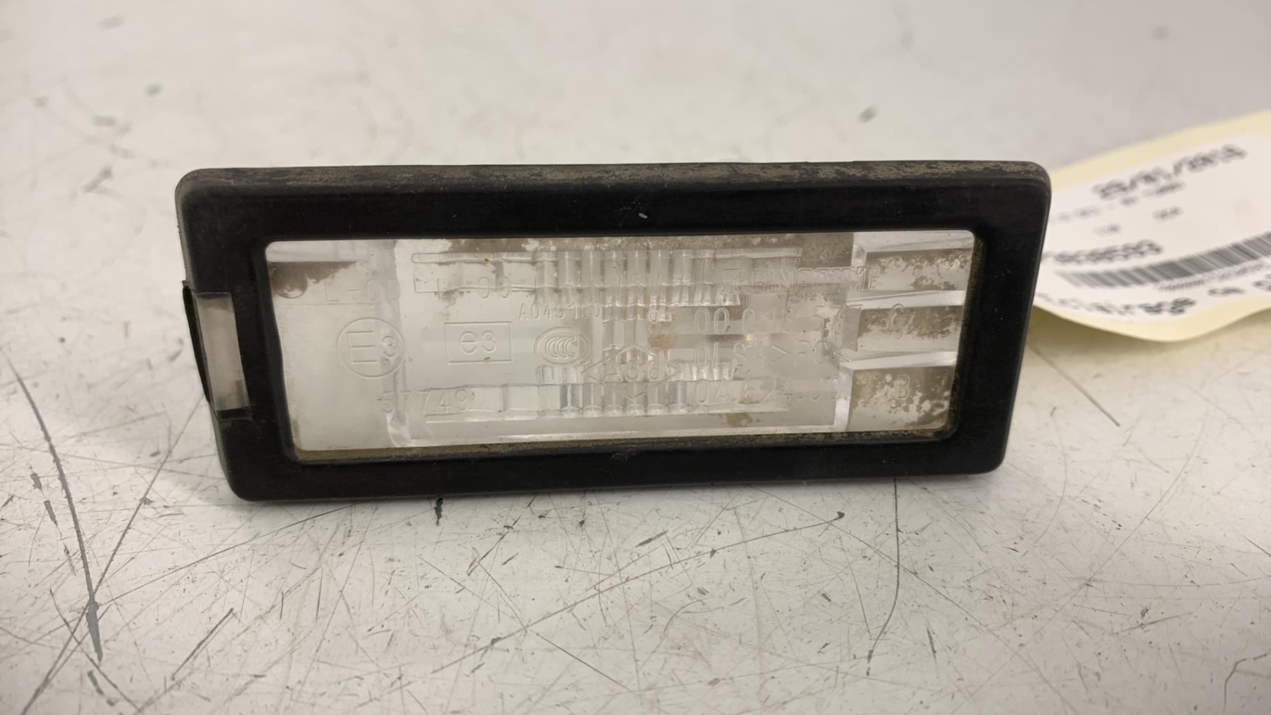 Eclairage de plaque RENAULT SCENIC 3 PHASE 3 Diesel - 1