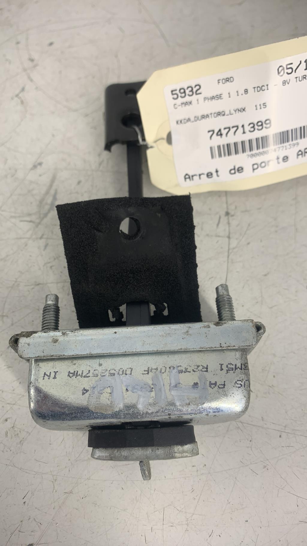 Arret de porte arriere droit FORD C-MAX 1 PHASE 1 Diesel - 1