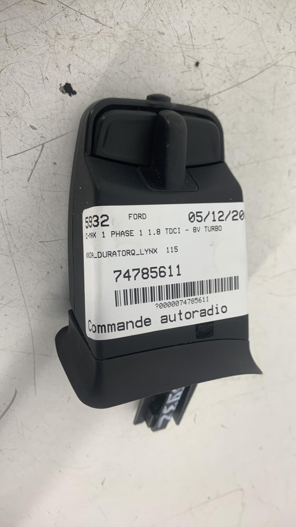 Commande autoradio FORD C-MAX 1 PHASE 1 Diesel - 1