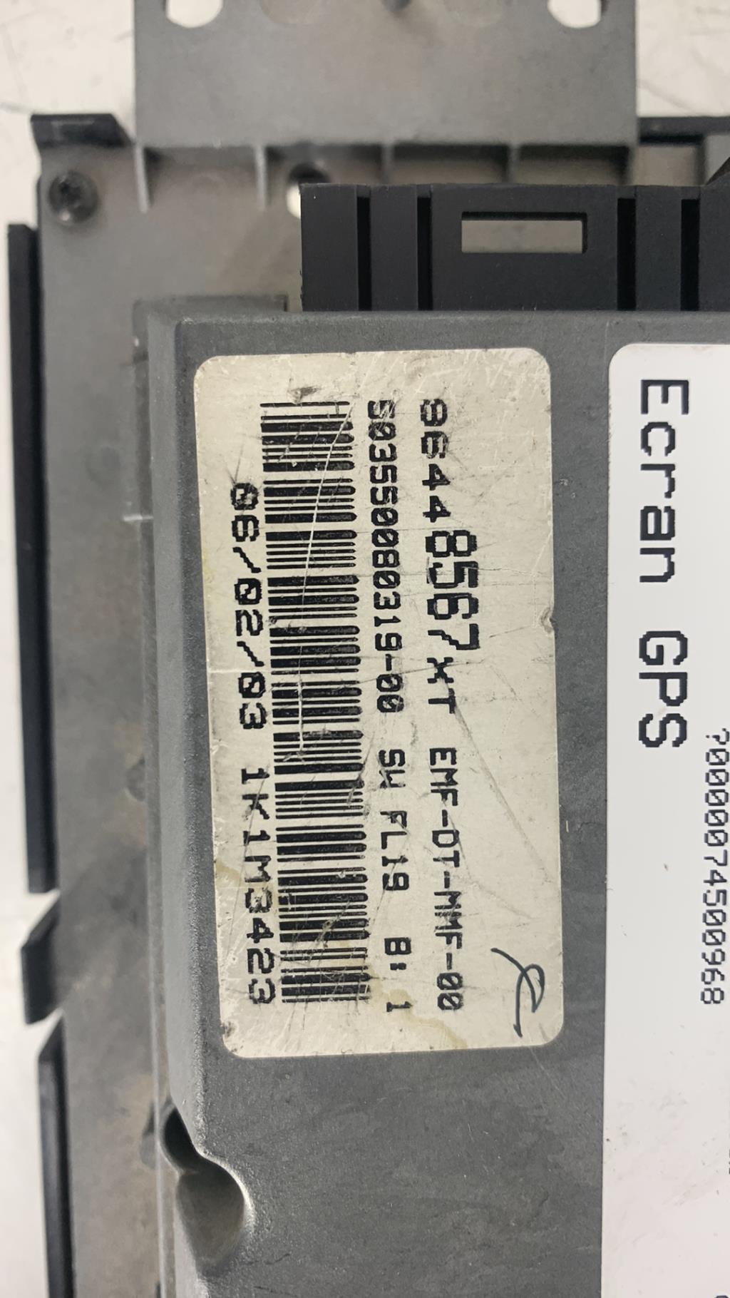 Ecran GPS PEUGEOT 407  - 1