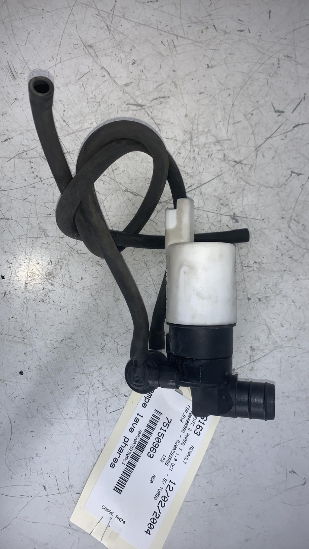 Pompe lave phares RENAULT SCENIC 2 PHASE 1 Diesel - 1