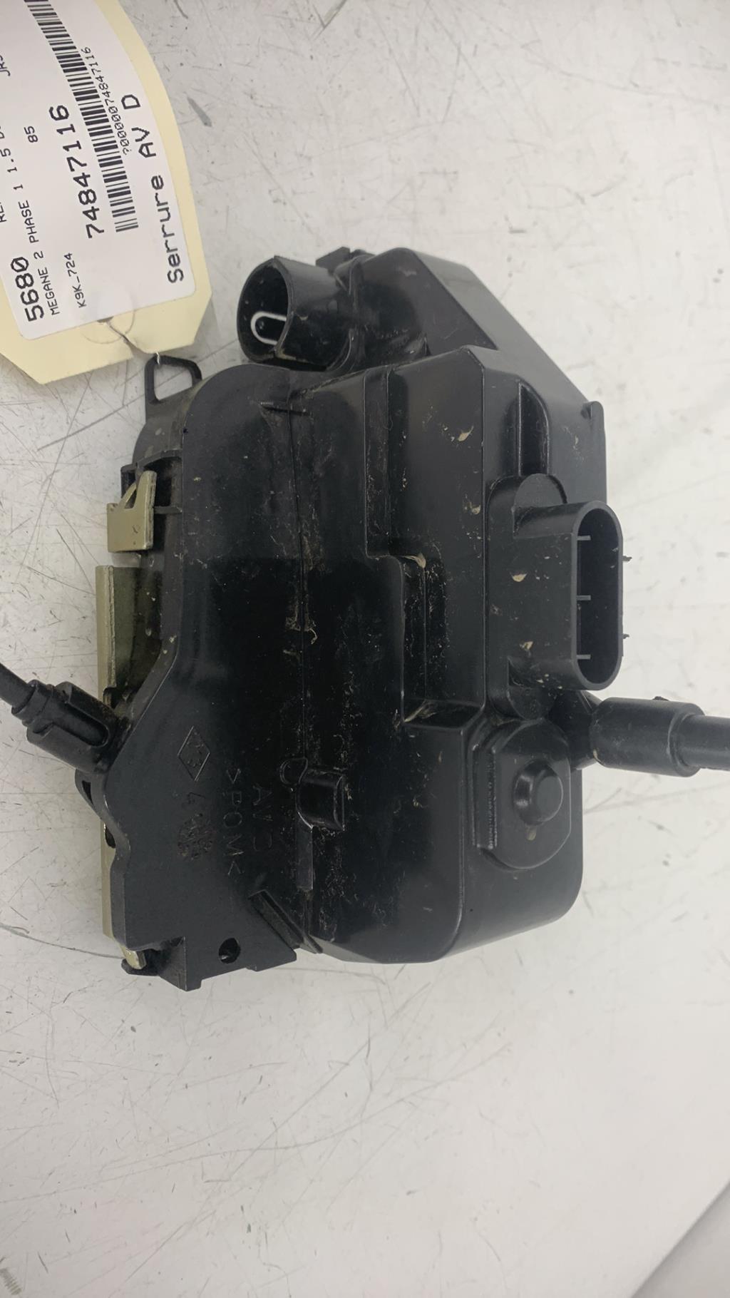 Serrure avant droit RENAULT MEGANE 2 PHASE 1 Diesel - 1