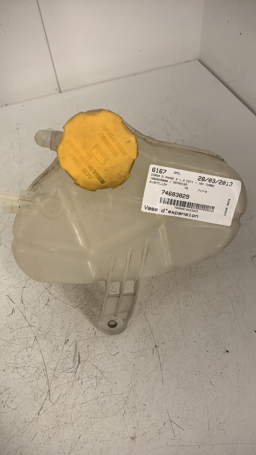Vase d'expansion OPEL CORSA D PHASE 2 Diesel - 1