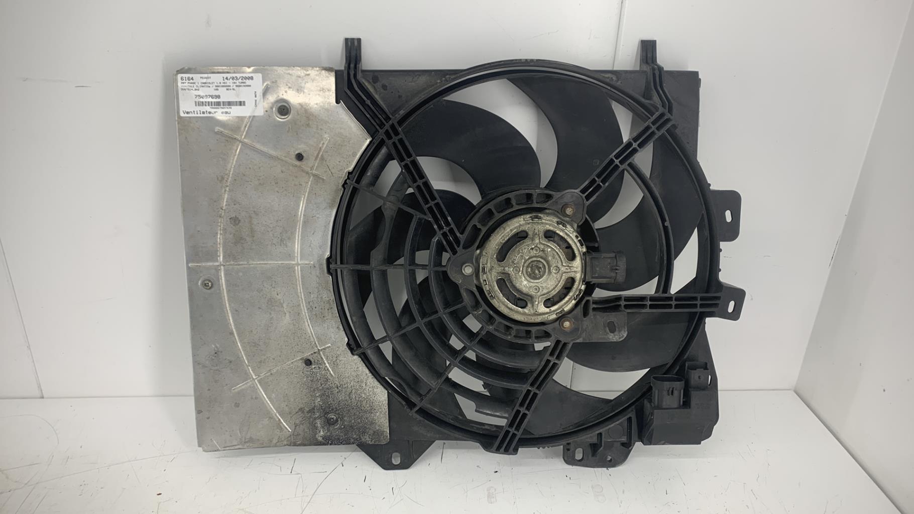 Ventilateur eau PEUGEOT 207 PHASE 1 CABRIOLET Diesel - 1
