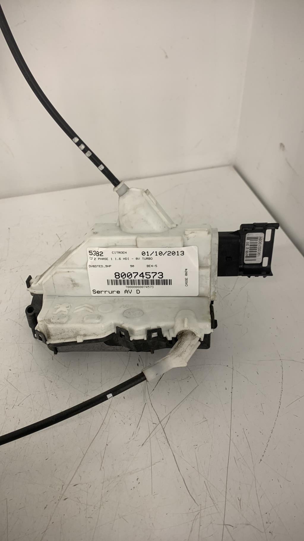 Serrure avant droit CITROEN C3 2 PHASE 1 Diesel - 1