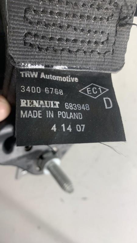 Ceinture arriere droit RENAULT CLIO 3 PHASE 1 Diesel - 1