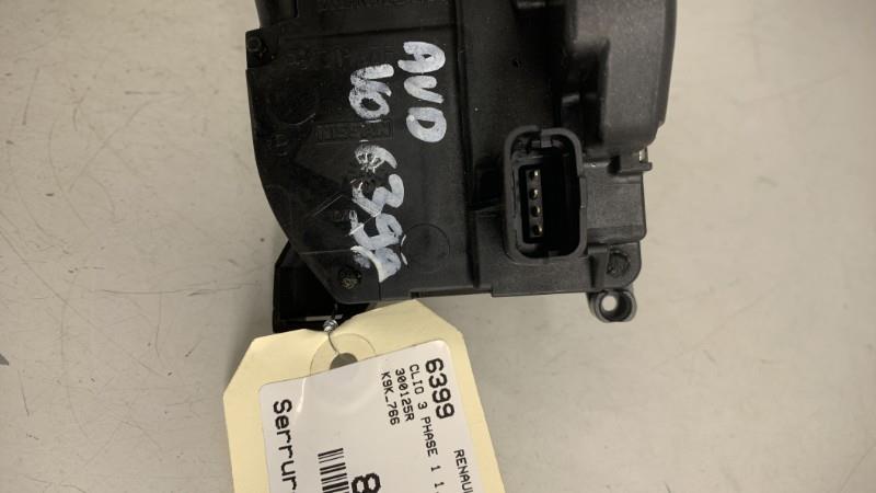 Serrure avant droit RENAULT CLIO 3 PHASE 1 Diesel - 1