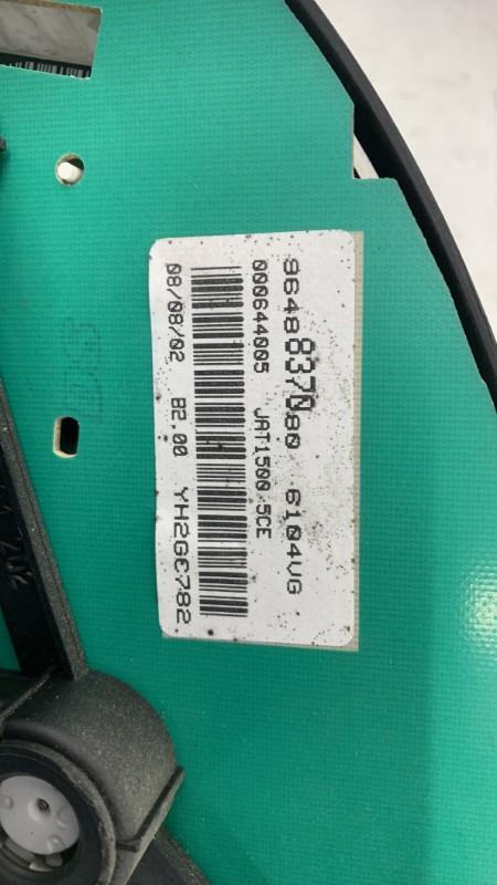 Compteur PEUGEOT 206 PHASE 1 Essence - 1