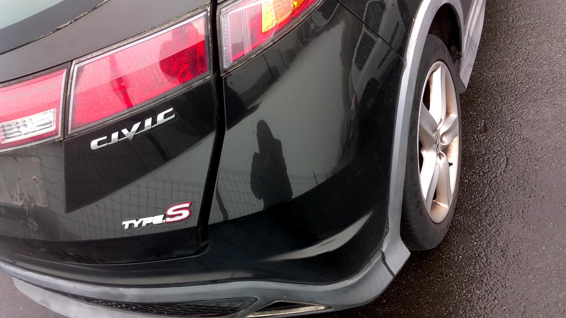 Pare choc arriere HONDA CIVIC 8  - 1