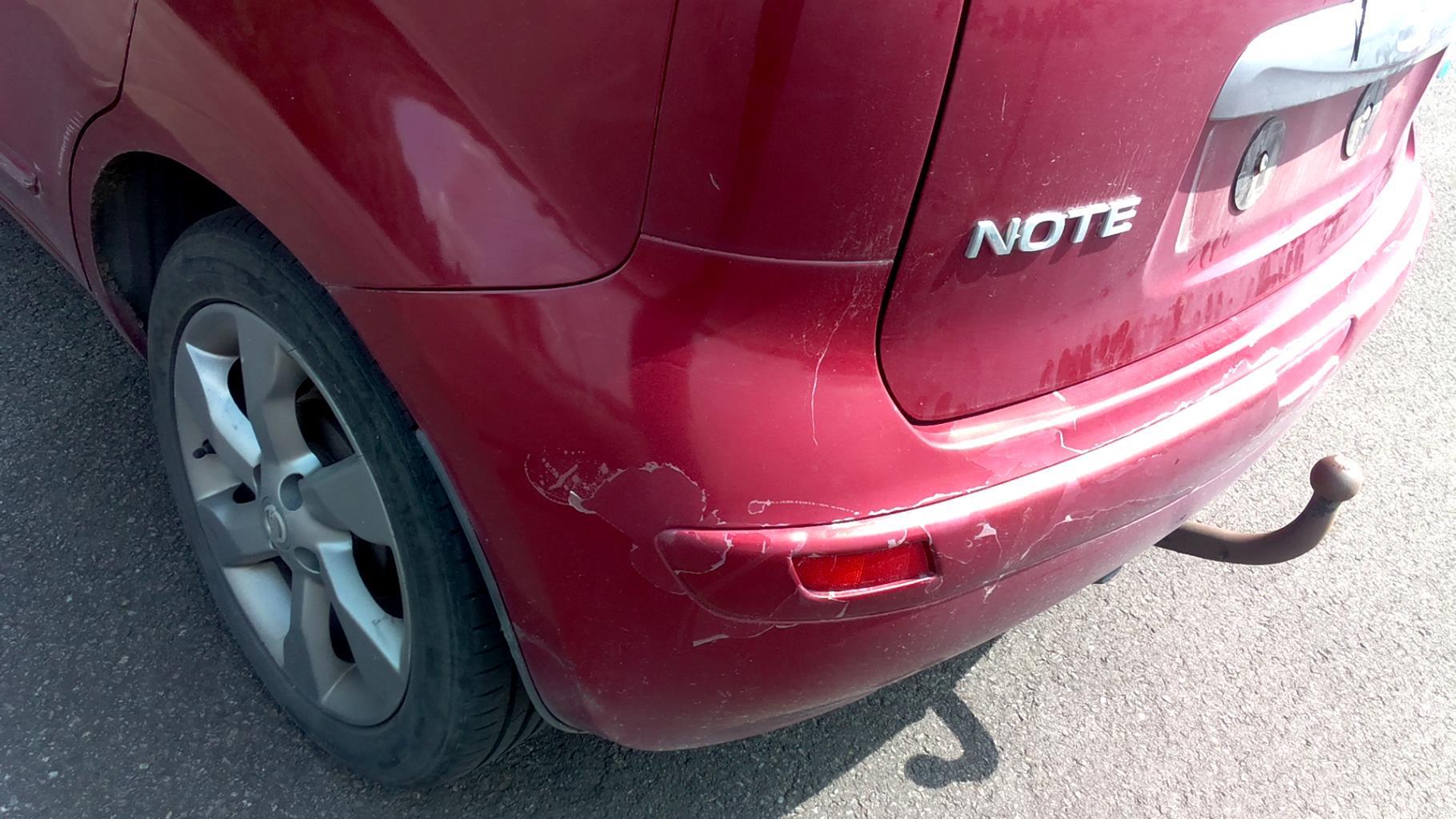 Pare choc arriere NISSAN NOTE 1  - 1