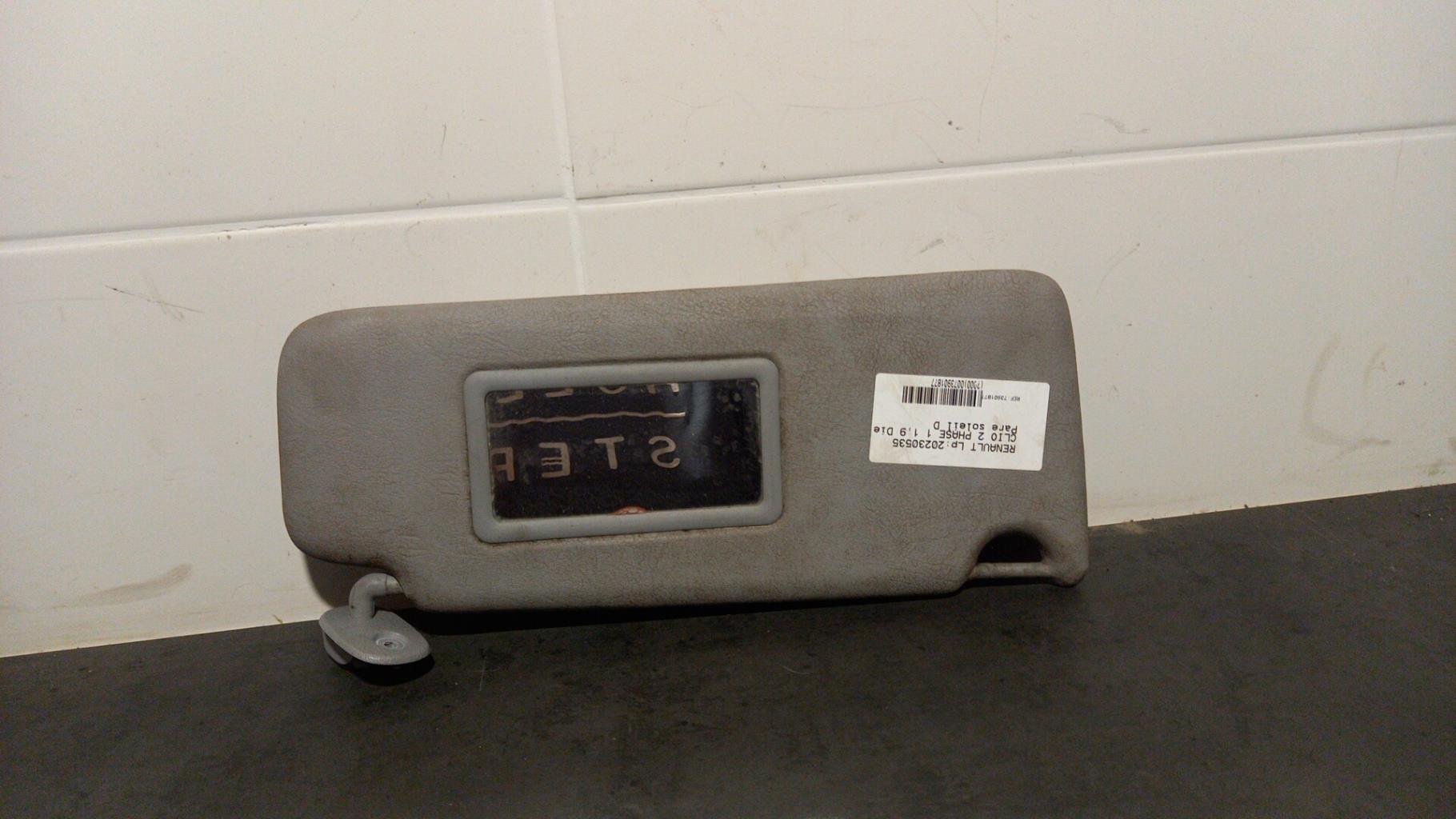 Pare soleil droit RENAULT CLIO 2 PHASE 1 Diesel - 1