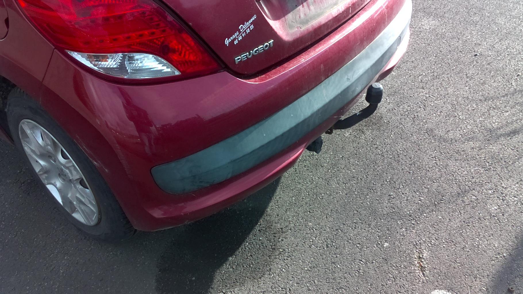 Pare choc arriere PEUGEOT 207 PHASE 1 Diesel - 1