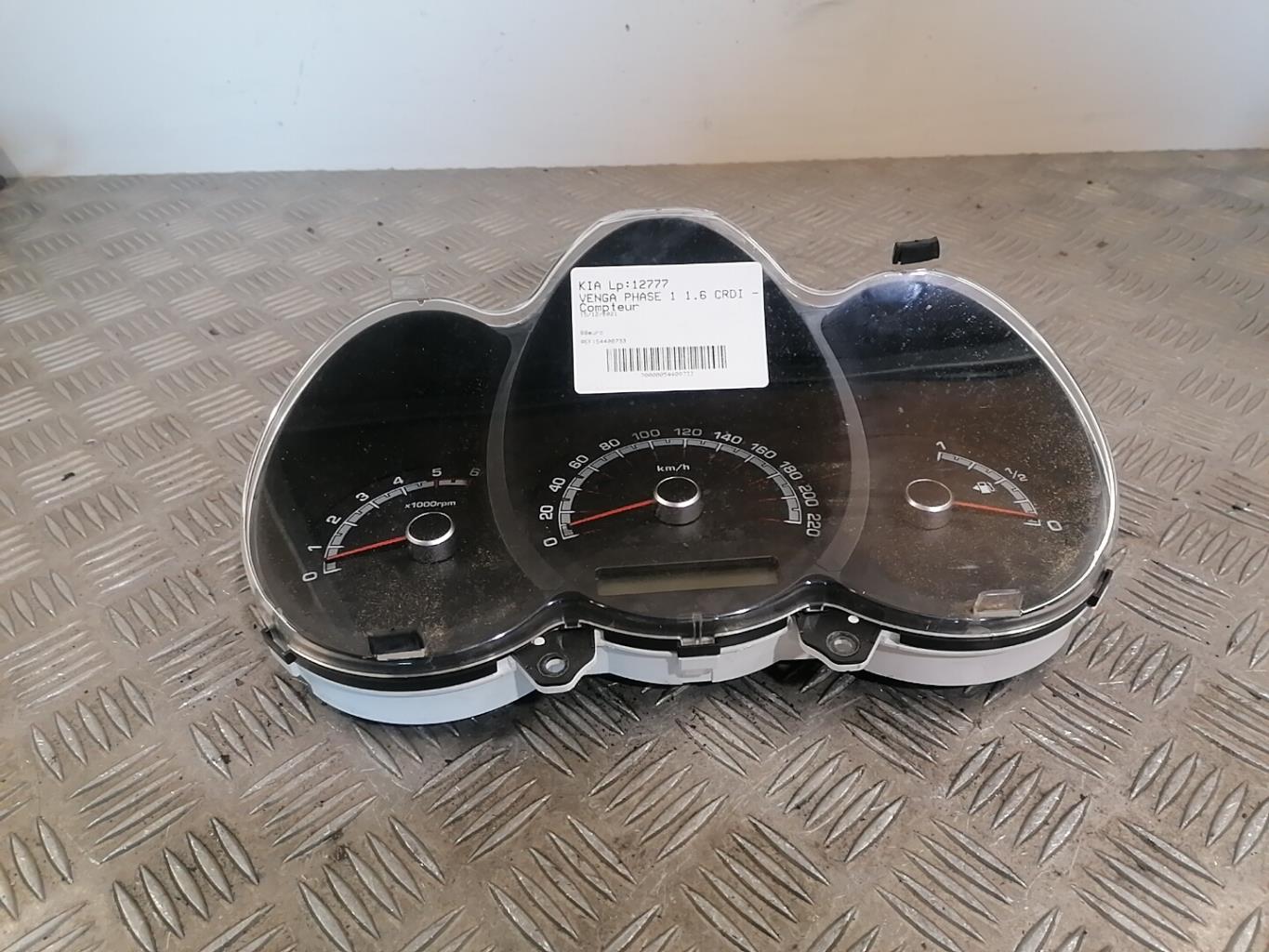 Compteur KIA VENGA PHASE 1 Diesel - 1