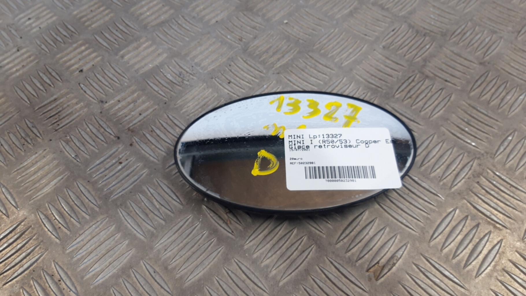 Vetro specchietto retrovisore destro MINI MINI 1 R50/R53 PHASE 1 Gasolina - 1