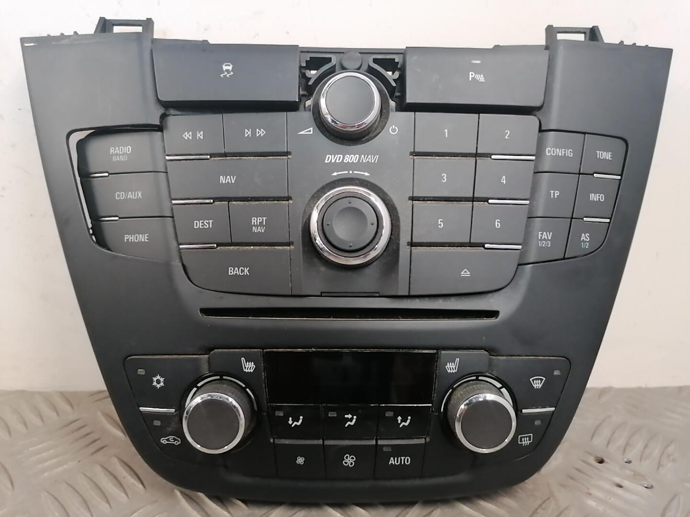 Facade autoradio OPEL INSIGNIA 1 PHASE 1  - 1