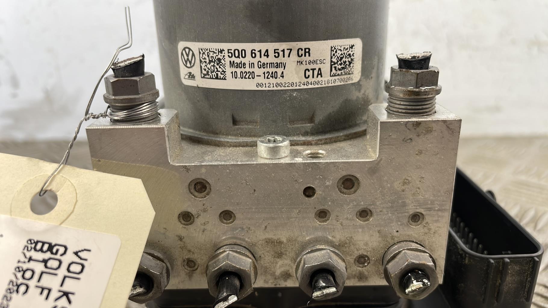 Blocco ABS (antibloccaggio freni) VOLKSWAGEN GOLF 7 PHASE 2 Gasolina - 1
