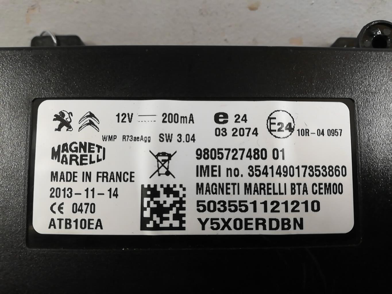 Module électronique CITROEN C4 PICASSO 2 PHASE 1 Essence - 1