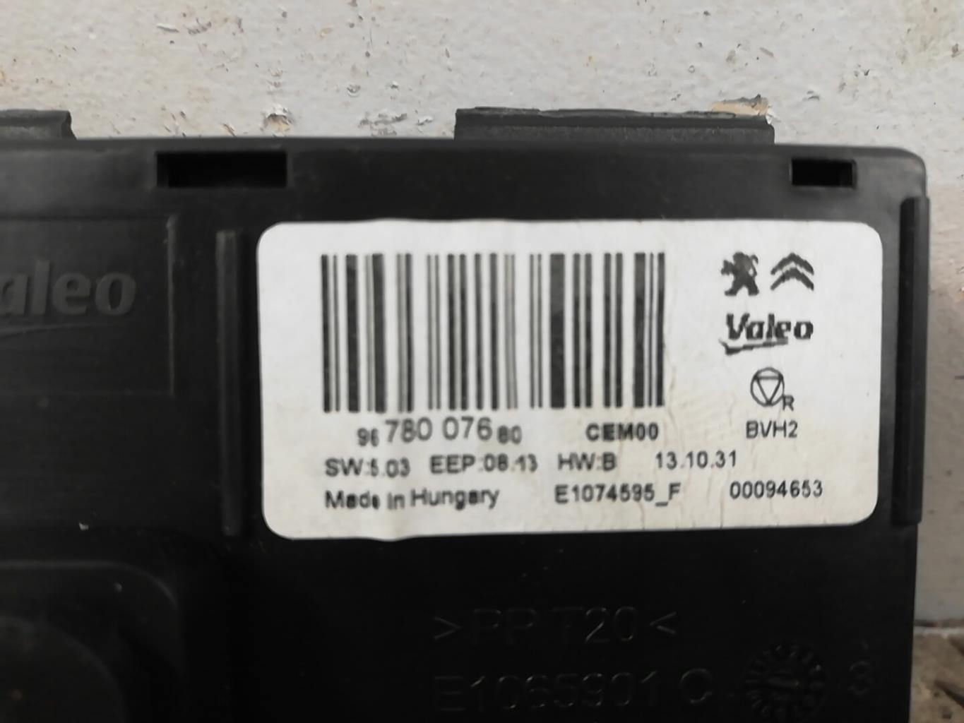 Module électronique CITROEN C4 PICASSO 2 PHASE 1 Essence - 1