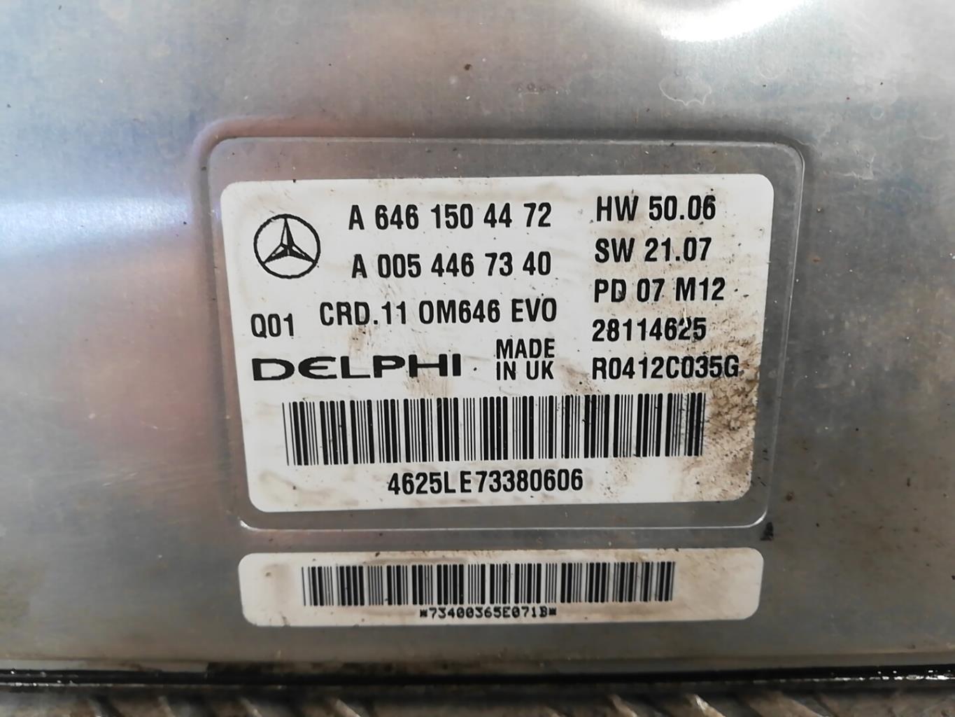Centralina motore MERCEDES CLASSE C 204 PHASE 1  - 1
