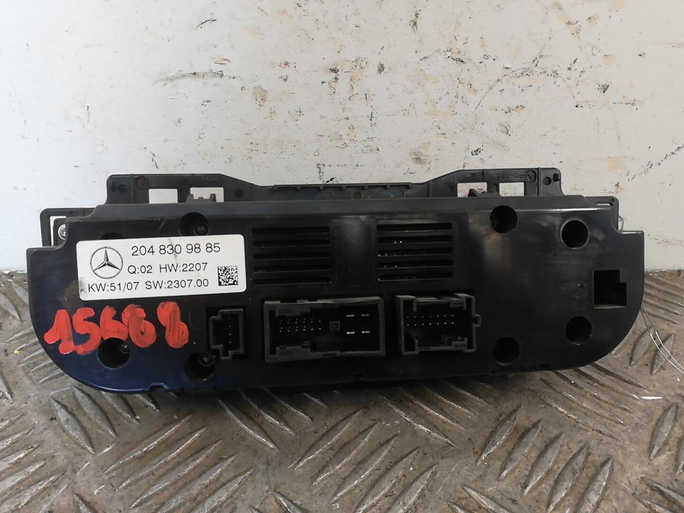Commande chauffage MERCEDES CLASSE C 204 PHASE 1  - 1