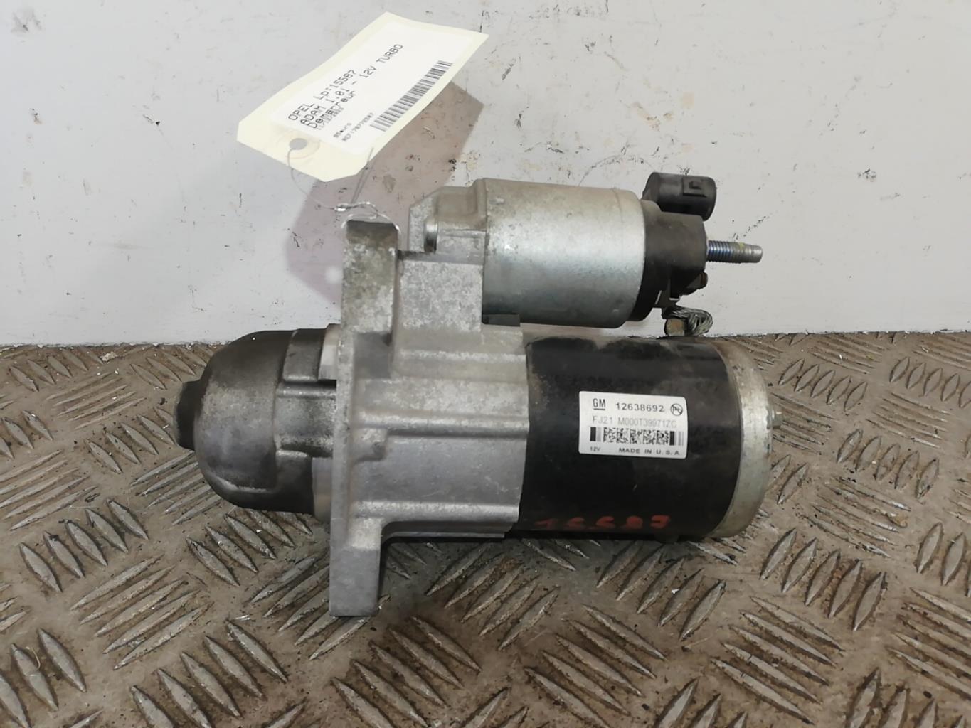 Motorino avviamento OPEL ADAM Gasolina - 1