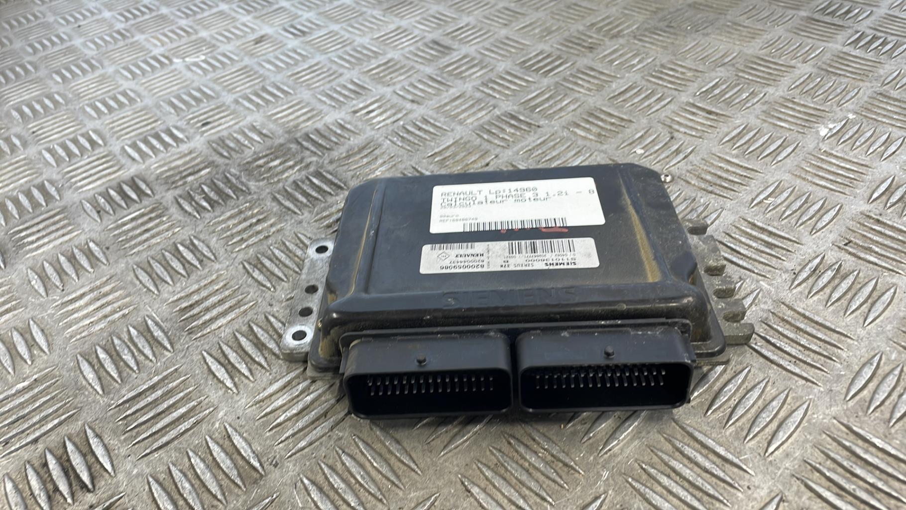 Centralina motore RENAULT TWINGO 1 PHASE 3 Gasolina - 1
