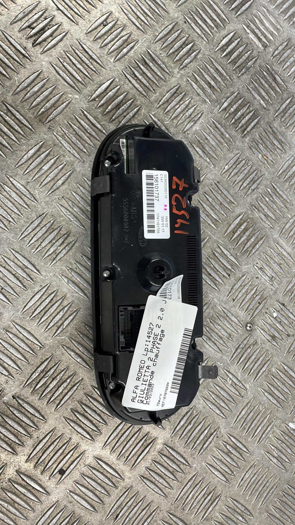 Commande chauffage ALFA ROMEO GIULIETTA 2 PHASE 2 Diesel - 1