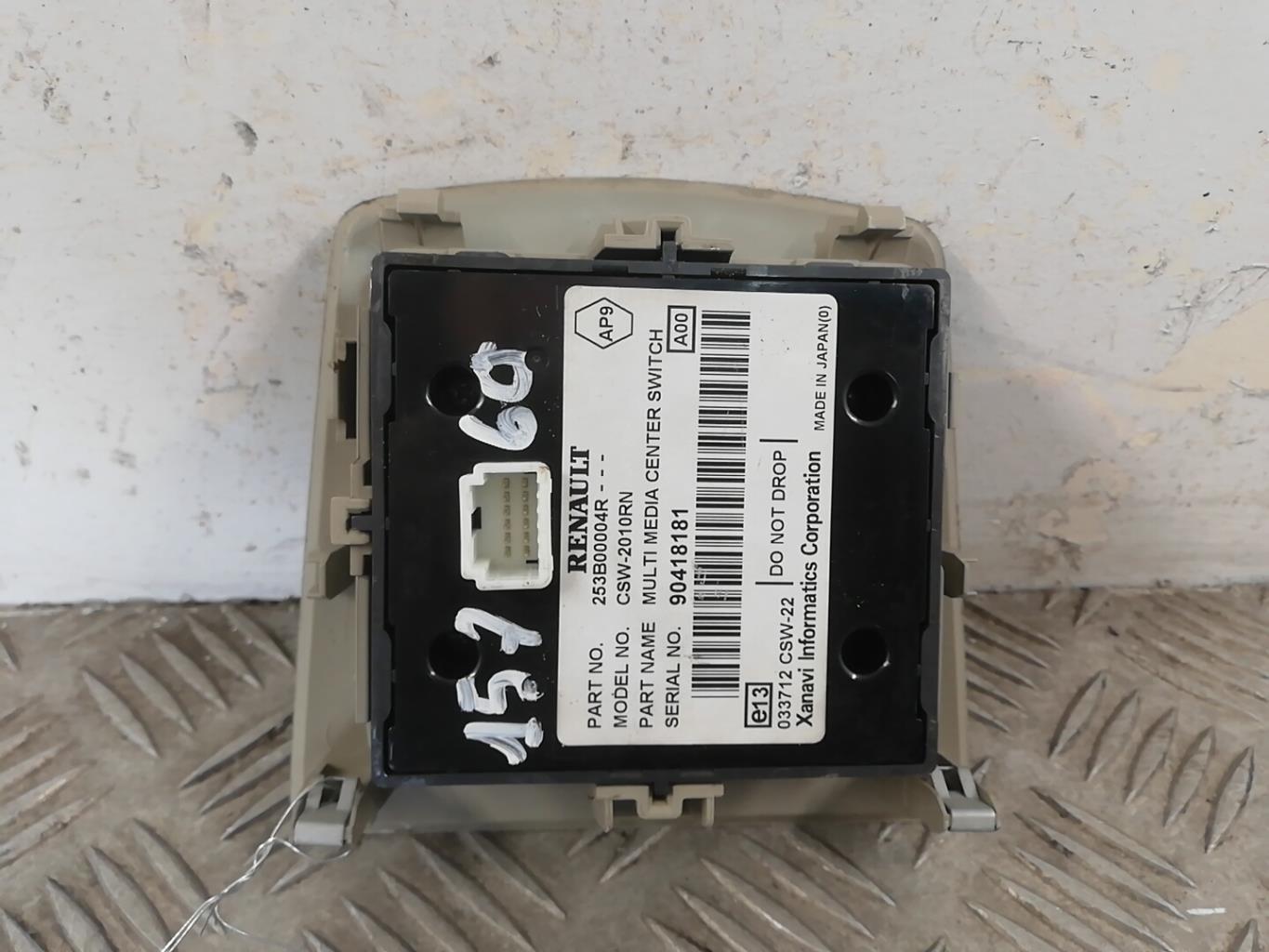 Commande autoradio RENAULT SCENIC 3 PHASE 1 Diesel - 1